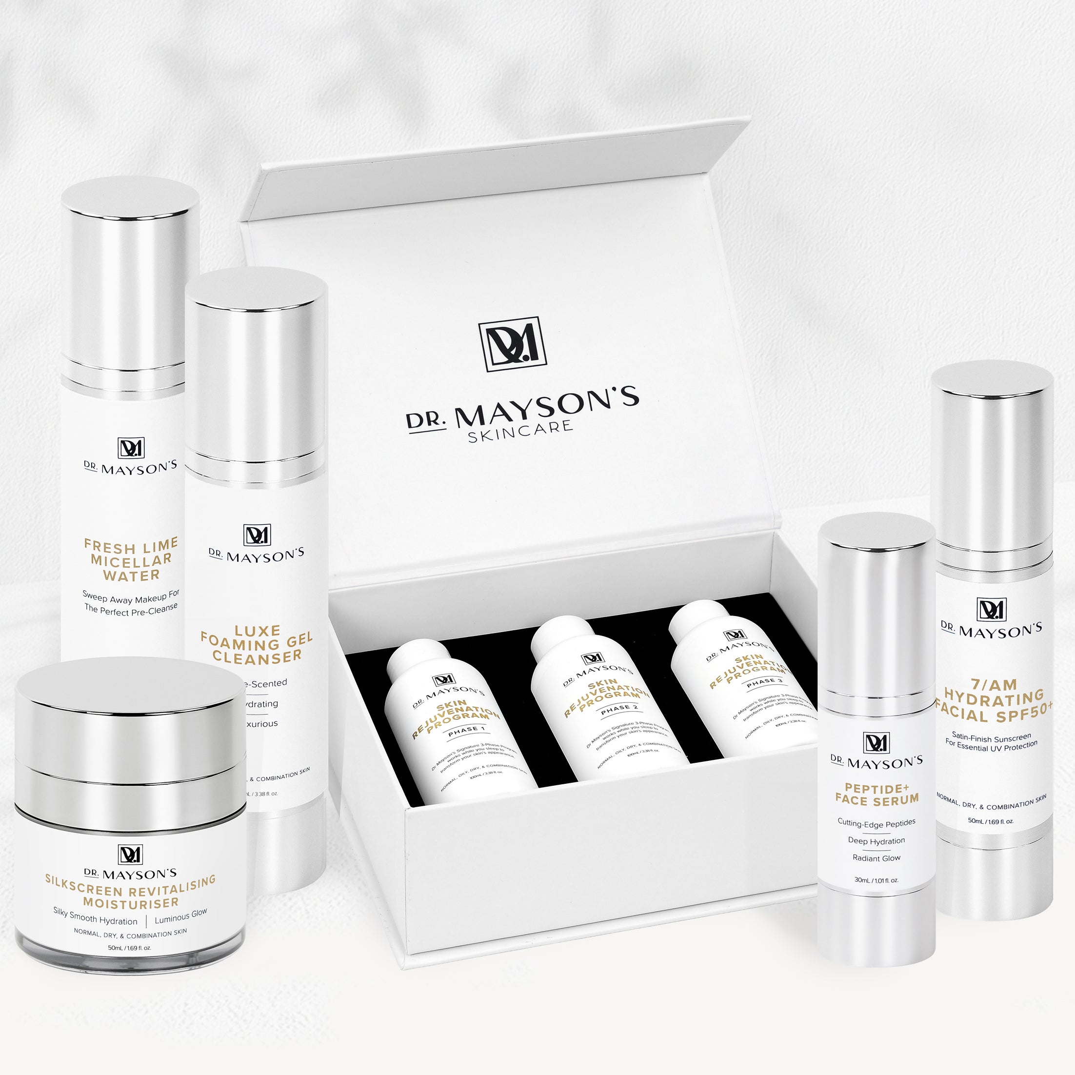 Dr Mayson's Ultimate Collection for Sensitive Skin types.